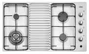 easy to use Moving pots and pans around the cooktop is made easy with the gas flat trivets support design.