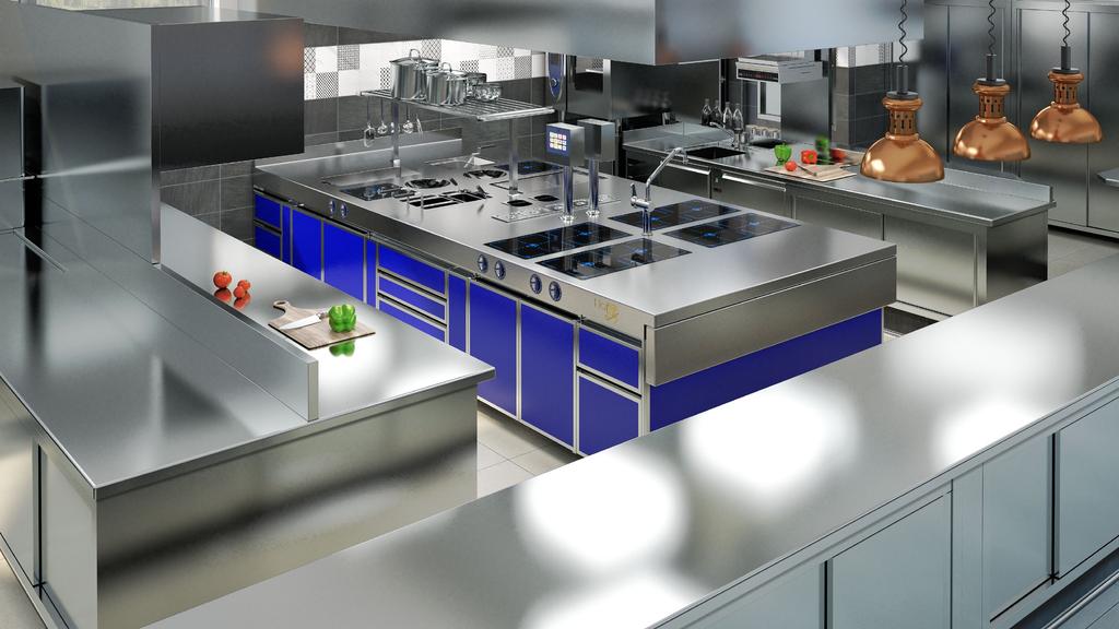 INSPIRED KITCHEN FOR THE CHEF HORO is synonymous with safety, quality and cleaning.