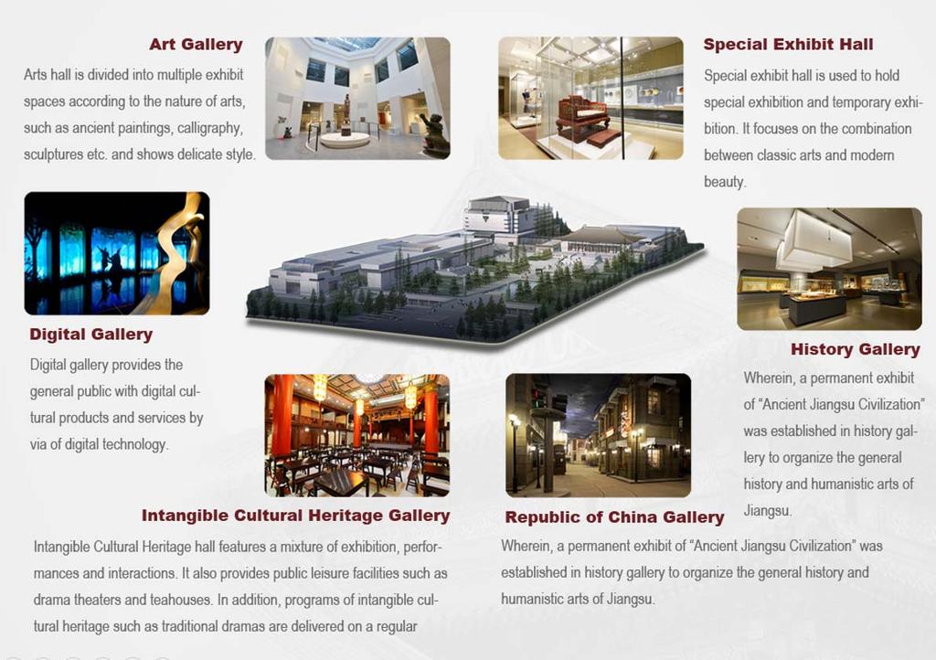 (photo by, Nanjing Museum) In 2013, Nanjing Museum expanded the original history gallery. The galleries were all designed based on the demands for collection, exhibition, service and education.