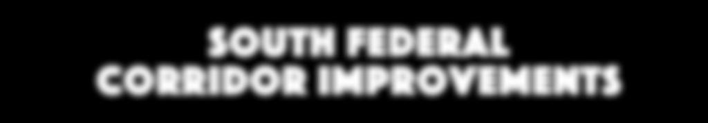 South Federal corridor improvements Welcome to the South Federal Green Infrastructure Project Public Open House October 25, 2018 The City and County of Denver Department of Public Works, in