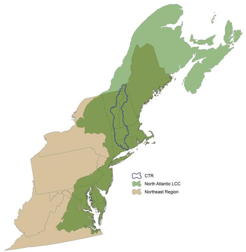 Landscape Scale Conservation Design Pilot in Connecticut River Watershed A planning process a collaborative effort among