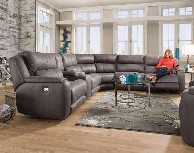 Sectional Includes chaise lounge &