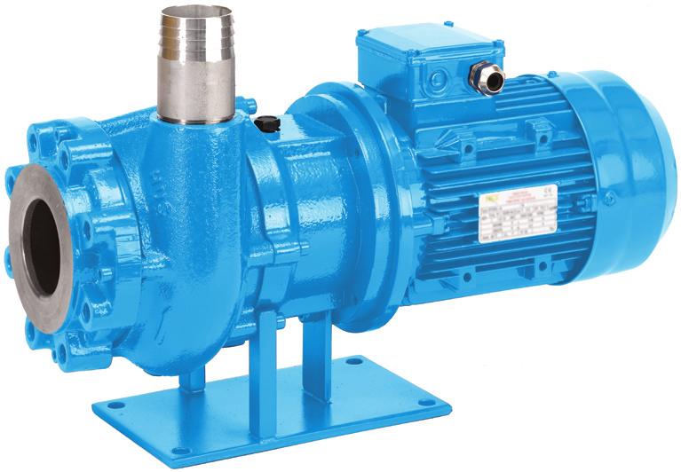 VERDERHUS Screw-channel pumps The HUS screw channel pump is suitable for sludges and slurries, paper pulp, effluent, mashes and many other