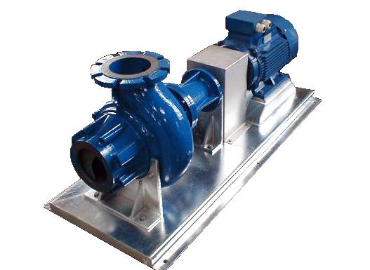 The HUS screw channel pump has been developed to create a high degree of efficiency and a low operating cost.