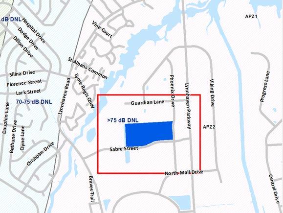 Land Use and Zoning District Walmart / B-2 Community Business Surrounding