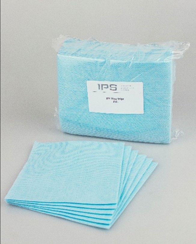 IPS BLUE WIPE JM1 Product code: 6030 Product name: IPS Blue Wipe JM1 Colour: Light Blue Grams/m2 (gsm): 50 Sheet size: 320mm x 400mm Packaging: 50 wipes / pack 10 packs / carton 28 cartons / pallet