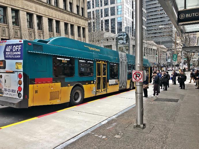 Investing in transit and expanding access Partner with Metro to provide first and last mile service to SE Seattle light rail stations April 2019 Create