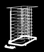 ffrequired with mobile rack Trolley for mobile racks Oven size 101 102 922004 922042 16 1 /8 x 35 1 /16 x 37 3 /16 410 x 890 x