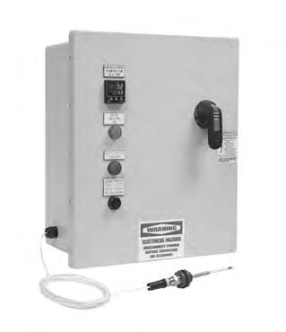 installation The RTD provides dual functions, temperature and low water cutout safety circuit.