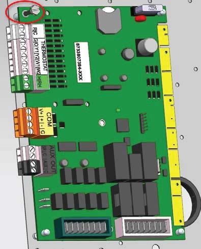 Secure the PCB via the standoffs. 7. Double-check that the controller is secured and attached to the electrical box. 8.