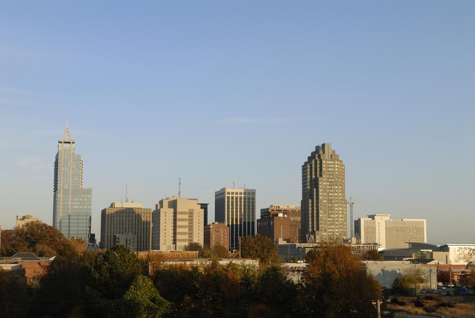Community profile Raleigh Population: About 450,000 Average age:32 years old Average income: $50,000 This area is mostly