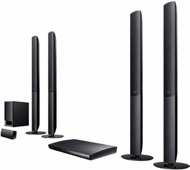 Play CDs, DVDs and Blu-ray Discs on the same system Enjoy the latest high definition movies on your home theatre system with Blu-ray, but don t forget about your DVD collection.