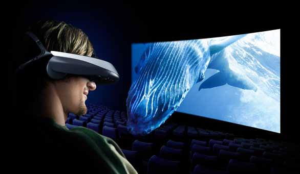 Immerse yourself in 3D The Personal 3D Viewer is a video display with a real difference.