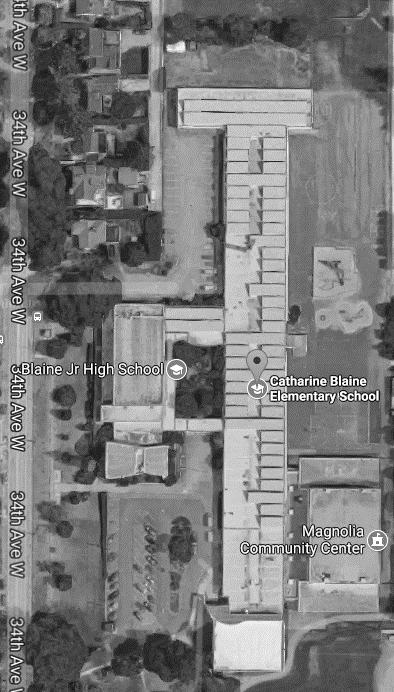 Stormwater in the Schoolyard Lesson 3 This map and points of interest (photos and info) can be used to guide your class exploration of the schoolyard.