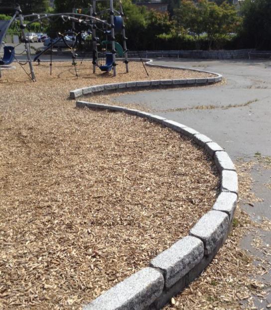 F. Playground Woodchips also offer a good comparison of permeability. Do woodchips help with stormwater problems or not?