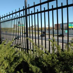 Safety Fence Black, decorative metal fence Similar in