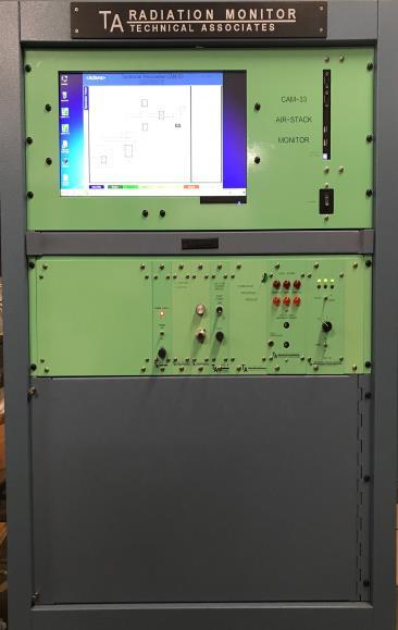 Series Monitors are used for monitoring effluent from radioactivity utilizing or producing facilities either directly at the stack or other outlet or at the property boundary.