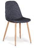 Eclipse Elegant fully upholstered chair in soft touch velvet.
