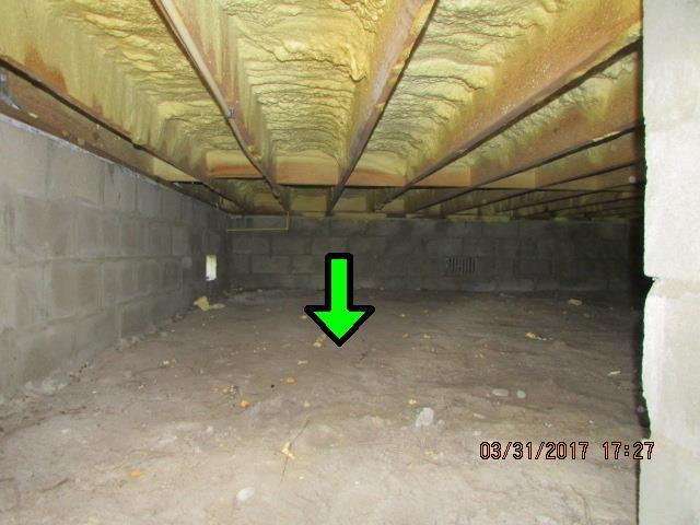 The Inspector recommends an evaluation by a licensed contractor to determine the cost of repair. Item 1(Picture) 8.2 Item 1(Picture) No Vapor Barrier 8.3 Ventilation of Attic and Foundation Areas 8.