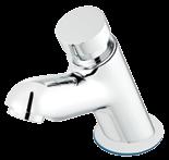 timed flow rate as per BS EN 816 Saves up to 60% of water consumption when compared to conventional taps 606 Basin Tap ½" MBSP PUSH200000 506 Bib Tap ½" MBSP PUSH200020 Cartridge for 606/506 T/Flow