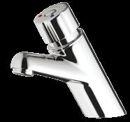 706 Series Timeflow Basin Taps 360 lever operation for ease of use by the less able Patented, technologically advanced internal mechanism provides a long working life and consistent run times One tap