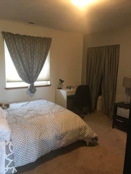 1. Location Location 2nd Left Bedroom 2 2. Bedroom Room Walls and ceilings appear in good condition overall. Flooring is carpet. Heat register present. Accessible outlets operate.