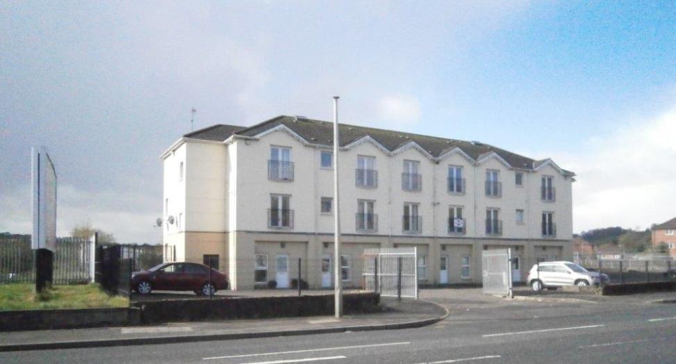 Apartment development adjacent to the site at 6 Letterkenny Road.