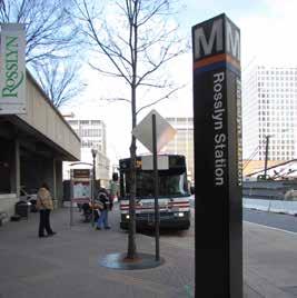 VISION PRINCIPLE 2 Rosslyn will be accessible via exceptional transportation connections and choices.