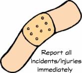 Incident Reporting Implement a Incident reporting procedure 1. Create an Incident Report form, Copies of the form should be kept in the Emergency Procedure Manual 2.