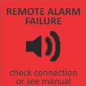 REMOTE ALARM MODULE FAILURE: Assuming the system has an optional Remote Alarm Module installed, if at any time during the operation of the system, a remote alarm module fails, the controller will