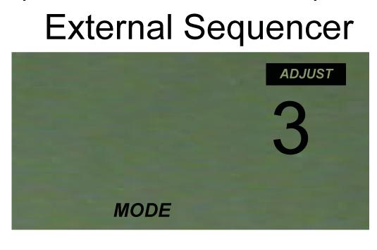 Mode Standalone peration Mode 3 External Sequencer peration This mode allows for the use of an external Building Management System (BMS) or sequencer to be used to