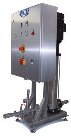 Low-pressure centrifugal pump units for the food industry Low pressure