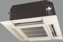 FFQ-B 4 - Wa y b l o w c e i l i n g m o u n t e d c a s s e t t e ( 6 0 0 m m x 6 0 0 m m ) Comfort Automatic air flow director ensures uniform air flow and temperature distribution Excellent low