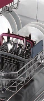 Height-adjustable upper rack Blomberg dishwashers all have a weight-adjustable upper rack, which