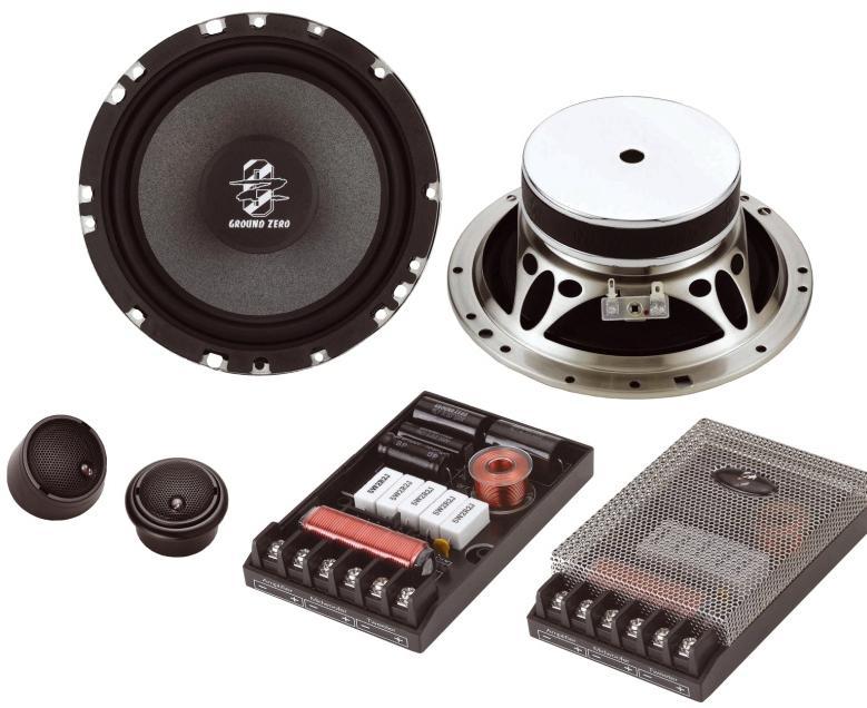 Component Systems 6.5" Component System Illusion Audio Carbon Series ND 6.1 Rs.
