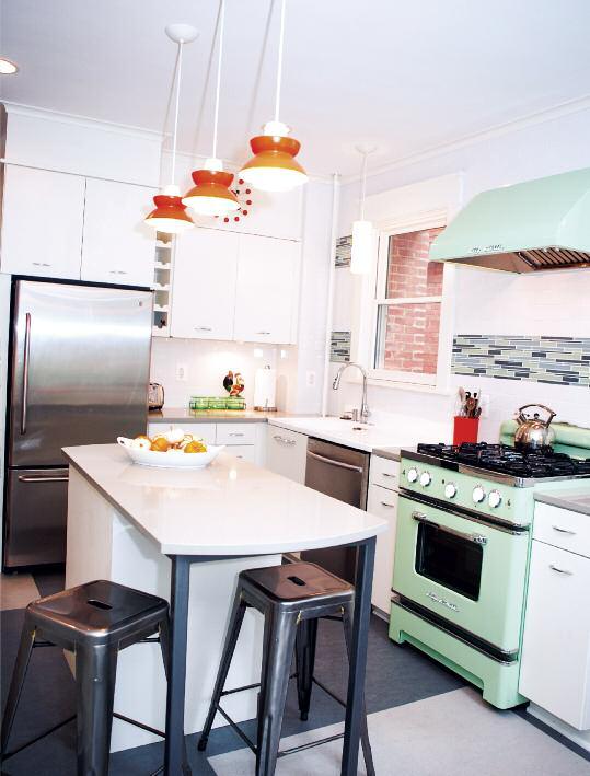 New lighting, appliances and color schemes can update a kitchen to make