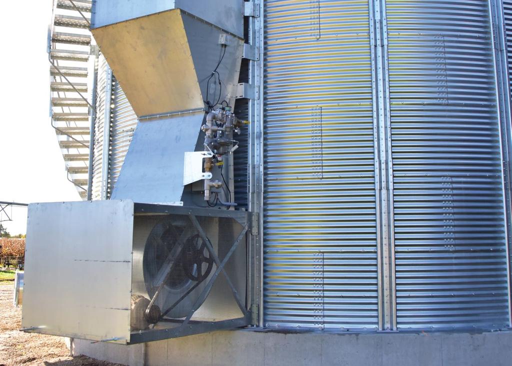 Grain Drying & Storage System Raise your standards high, with EasyDry. EasyDry enhances your on-farm grain storage system efficiency and overall grain quaility.