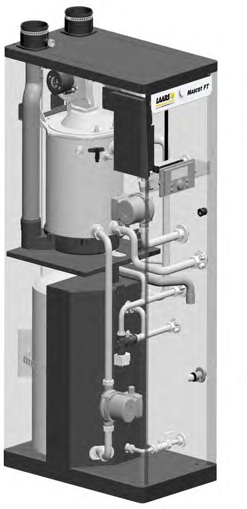 The FT Series Floor Standing, Combination Boiler Page 11 2.5 Product Flow Paths and Characteristics 2.5.2 Domestic Hot Water flow. Combination Boiler Domestic Hot Water Mode.