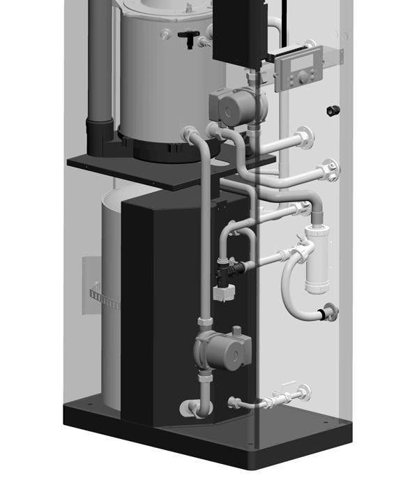 The FT Series Floor Standing, Combination Boiler Page 43 SECTION 4. Installation 4.16 Disposal of Condensate High efficiency gas condensing Boilers create condensation when operating.