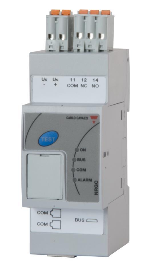 NRG - Solid State Relay The NRG is a system consisting of one or more BUS chains that communicate with the main controller in the machine through Modbus RTU over an RS485 interface.