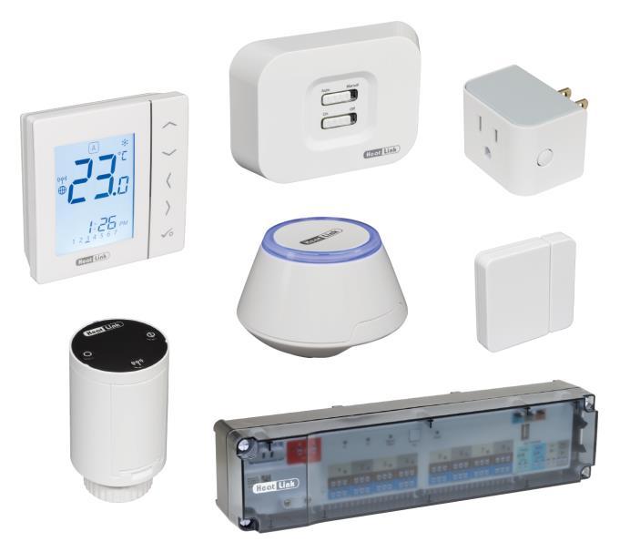 HeatLink Smart System The HeatLink Smart System includes thermostats, modules, actuators, and relays to wirelessly control a heating system.