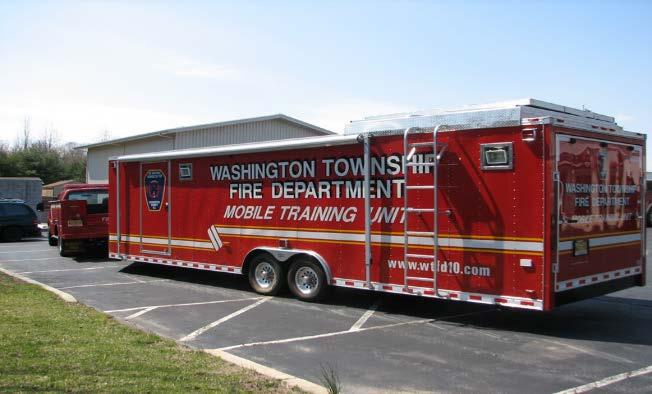 TRAINING Firefighters in Washinton Township log thousands of hours of training each year.