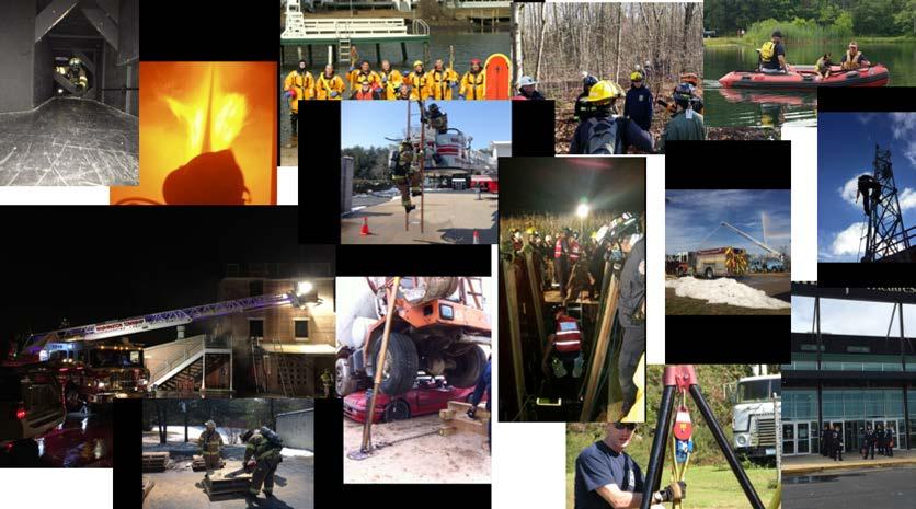 Mass Destruction Confined Space Missing Person Search Supervision / Management Fire Code related Training Building Construction Fire Behavior Fire