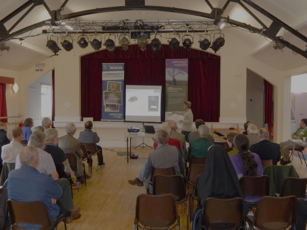 Provision of training -Annual volunteer forum event Promoting networking / sharing ideas and resources across FoGs 2014 (first event) Holme Pierrepont - included launch of Skylarks Nature Reserve