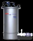 Air/Water Separators All Plastic - AUto Drain 1H20COM BVD12946 BVD17373 Capacity (Gallons) Dimensions (Inches) Inlet (Inches) Outlet