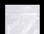 0 Mil thick Great for food and non-food uses Zipper seal vacuum bags have a reclosable zipper with easy-tear notches,