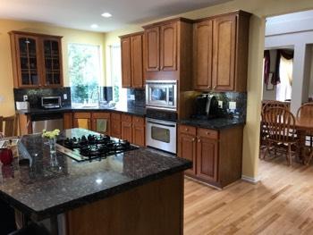 1. Kitchen Room Kitchen Walls and ceilings appear in good condition overall.