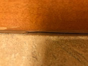 Counters Formica counter tops are in good condition overall.