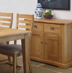 design cues, this Range features Solid Oak with matching