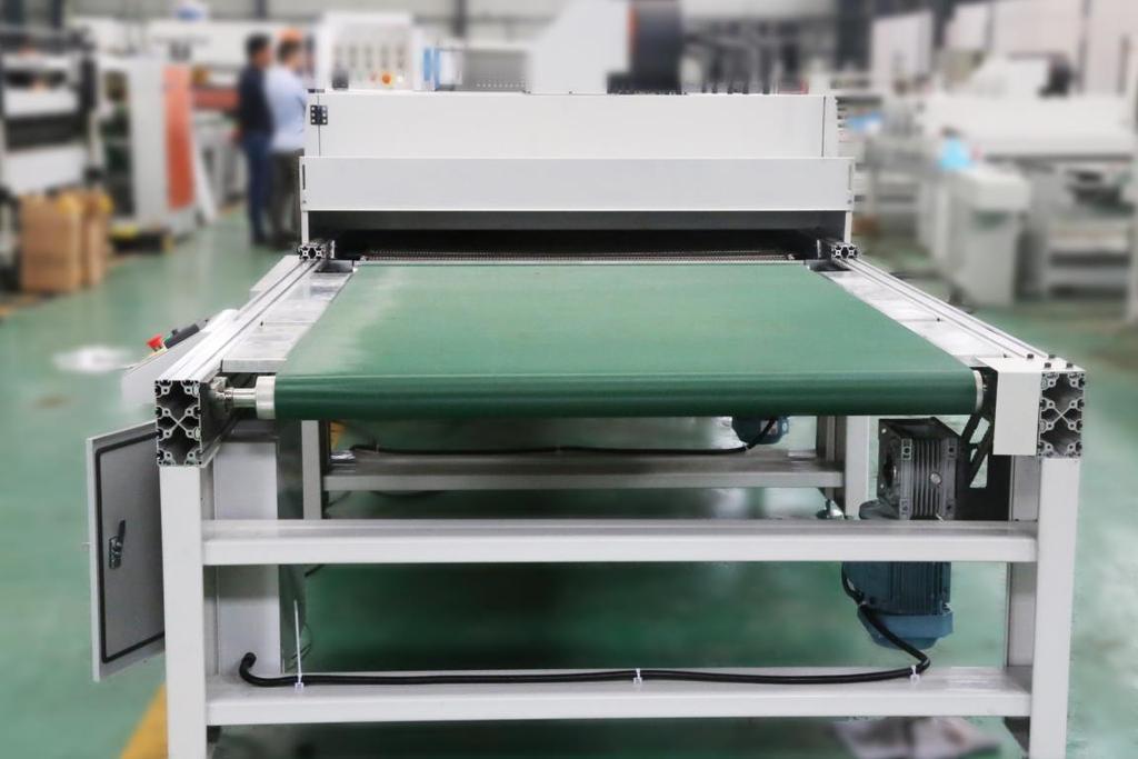 Frame and brace material Conveying roller material Conveying belt thickness Supporting panel material and thickness Chain wheel Conveying motor Speed control 10.